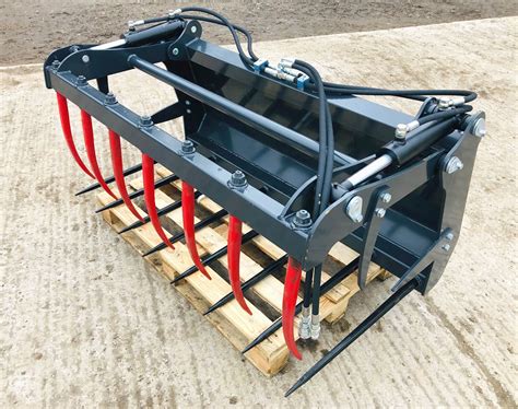 skid steer grab for sale|agricultural muck grabs.